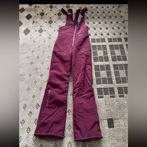 Sunice Maroon Snowpants. Size 10 kids